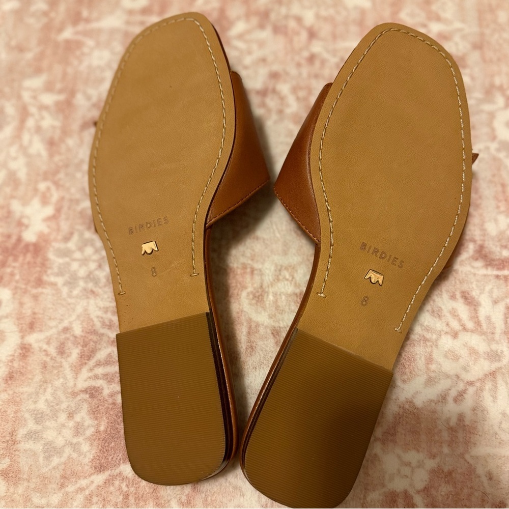 NWOT Birdies The Kiwi Leather Sandals - Picture 4 of 6